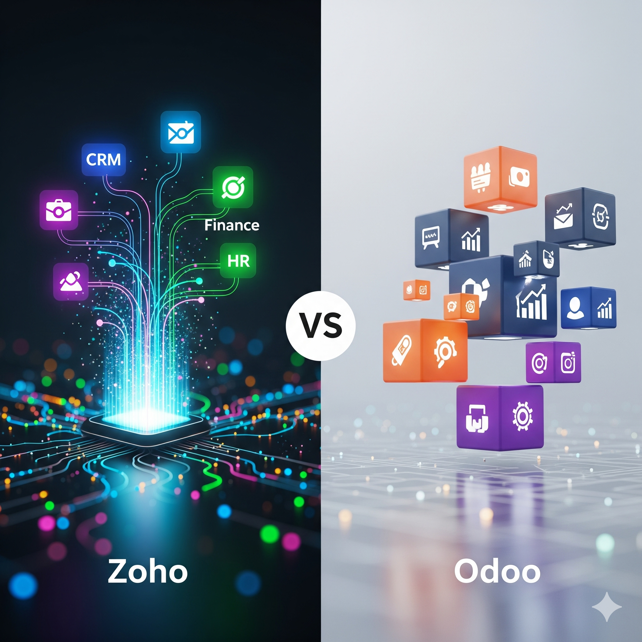 Odoo vs Zoho